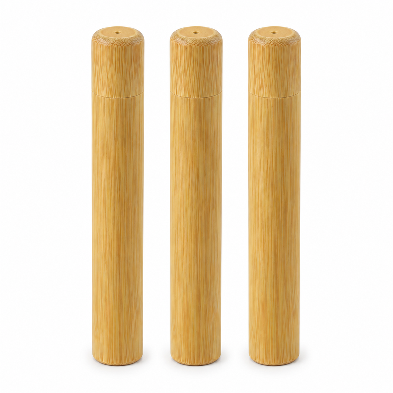 x3 Bamboo Miswak Holder
